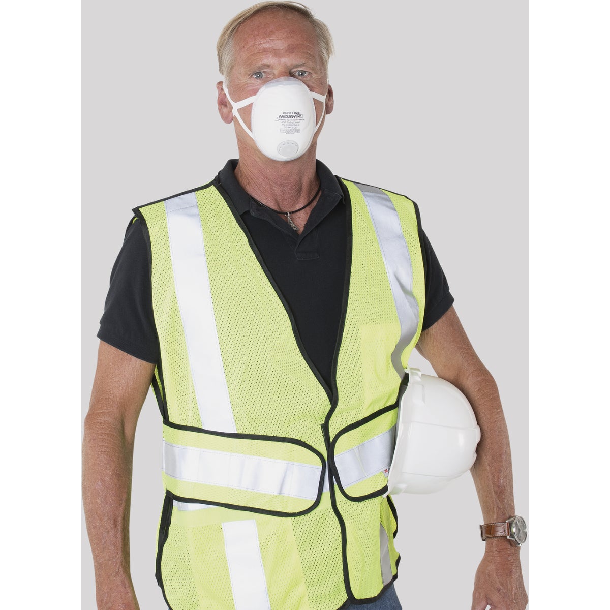 Soft Seal Medium 360-Degree Silicone Seal 3D Respirator With Valve (10-Pack)