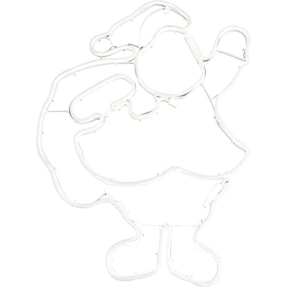 Alpine 26 In. Motion LED Santa Claus Lighted Decoration