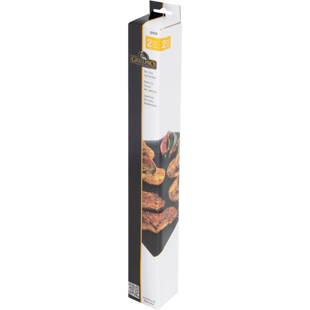 GrillPro 15.75 In. W. x 13 In. L. Non-Stick Cooking Mat (2-Pack)