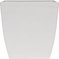 HC Companies Aria 8 In. Matte White Planter