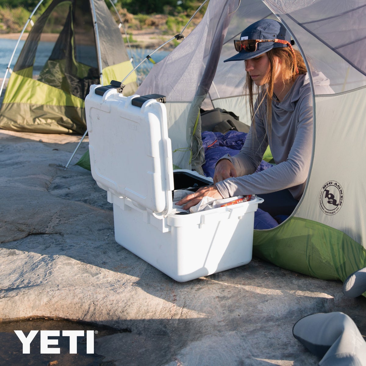 Yeti LoadOut GoBox 30 14.7 In. W. x 11.19 In. H. x 20.58 In. L. White Tote