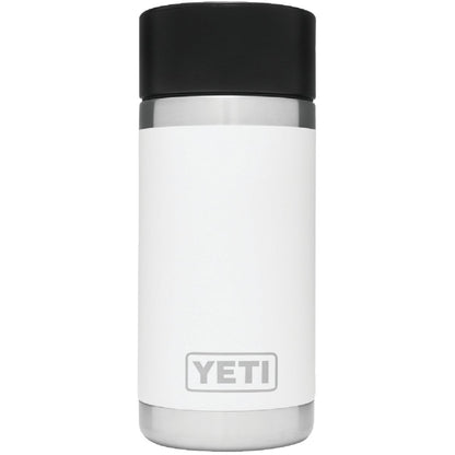 Yeti Rambler 12 Oz. White Stainless Steel Insulated Vacuum Bottle with Hot Shot Cap
