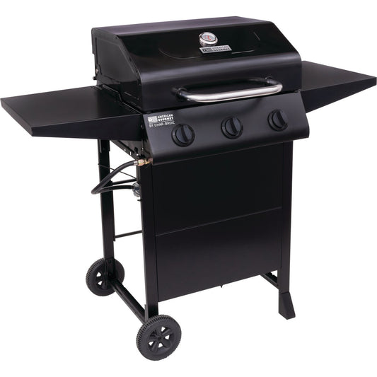 Char-Broil American Gourmet 3-Burner Black 30,000 BTU LP Gas Grill