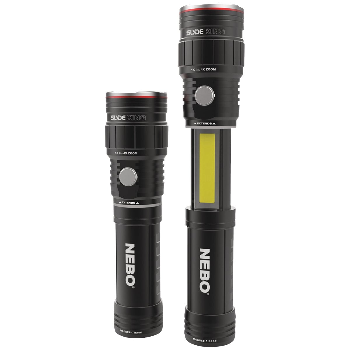 Nebo Slyde King LED Anodized Aluminum 500 Lm. Rechargeable Flashlight