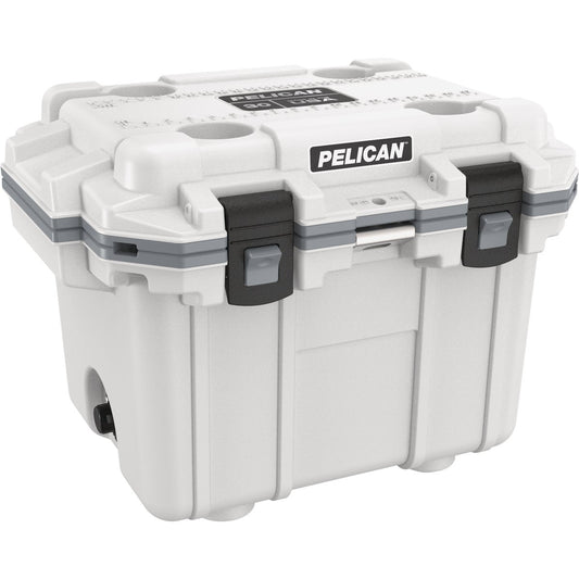 Pelican Elite 30-Qt. Cooler, White & Gray