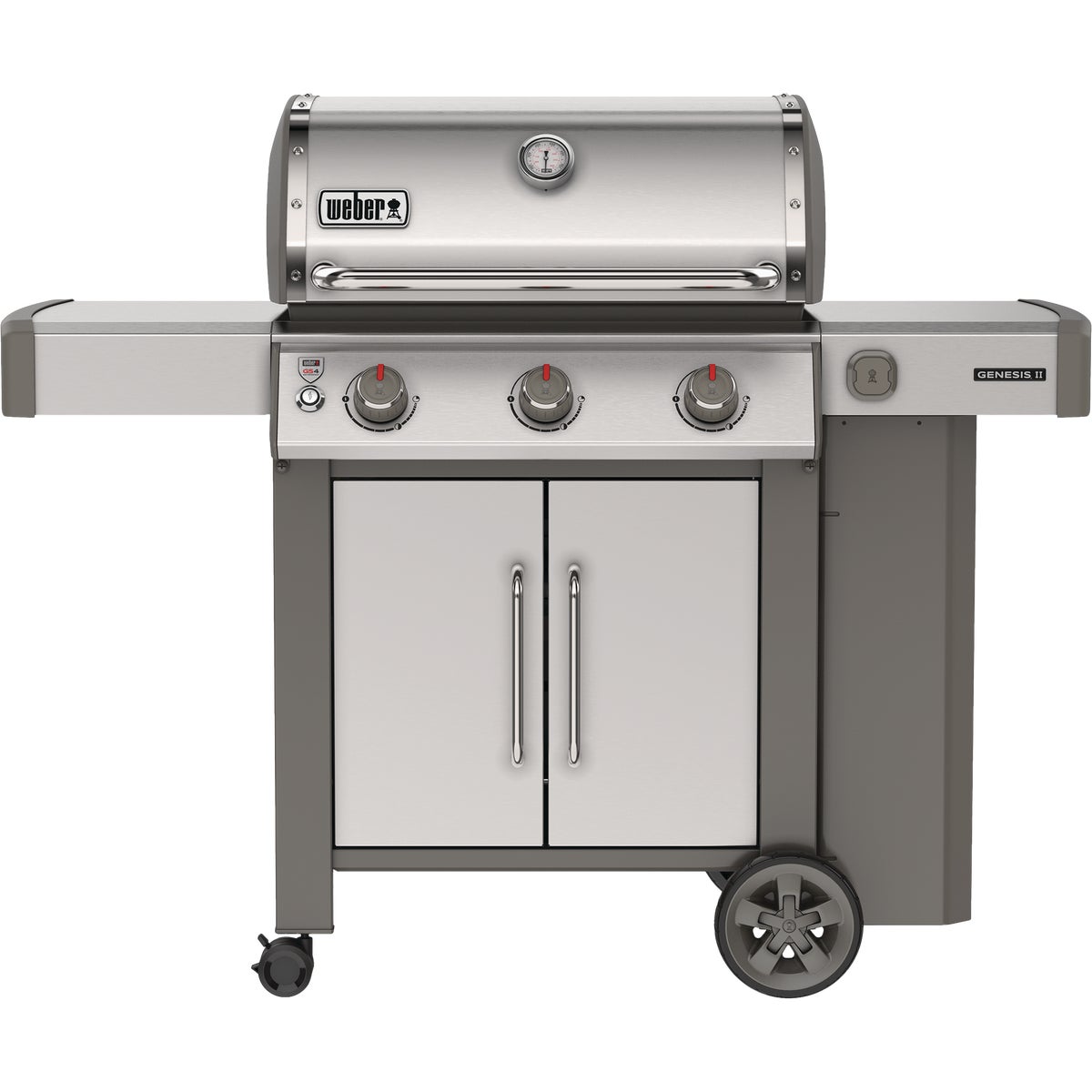 Weber Genesis II S-315 3-Burner Stainless Steel 39,000-BTU LP Gas Grill