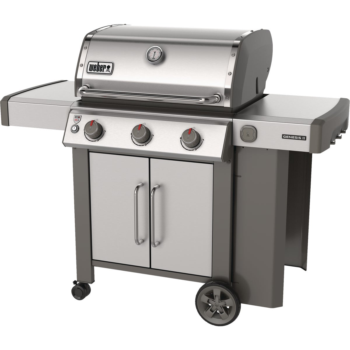 Weber Genesis II S-315 3-Burner Stainless Steel 39,000-BTU LP Gas Grill