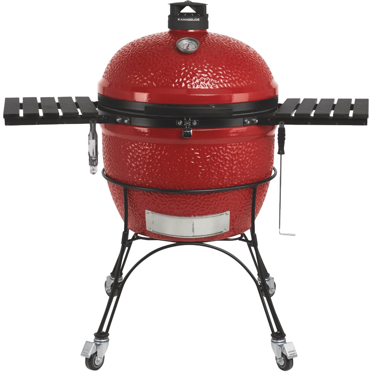 Kamado Joe Big Joe II 18 In. Blaze Red Charcoal Grill