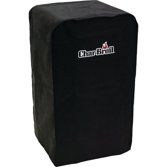 Char-Broil 30 In. Polyester Black Universal Cabinet Smoker Cover