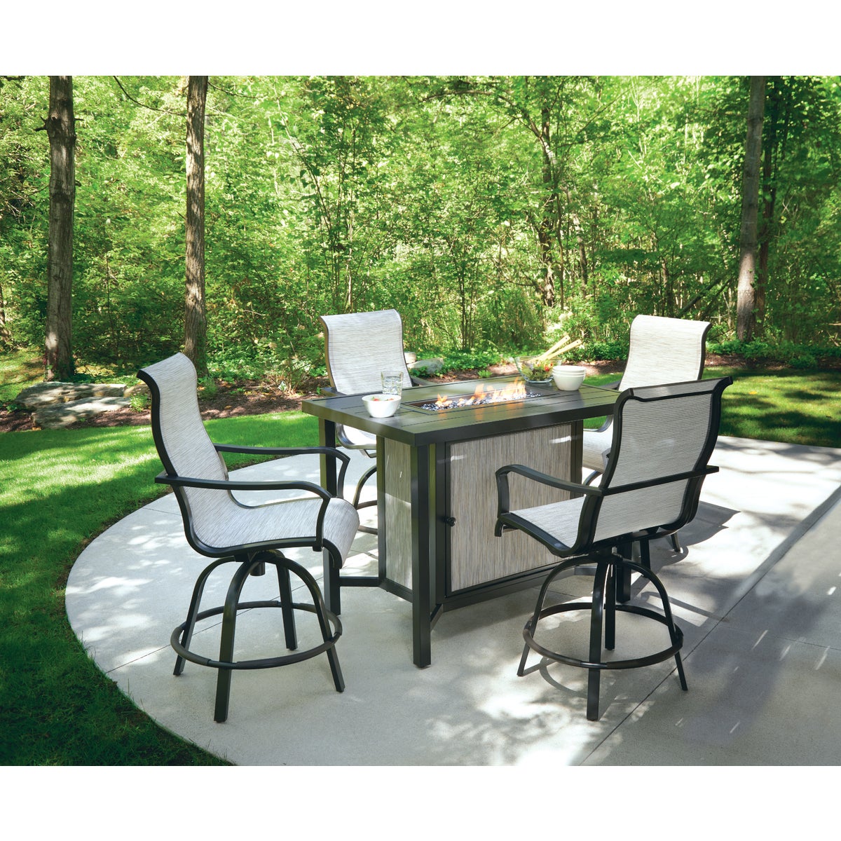 Outdoor Expressions Franklin 5-Piece Chat Set