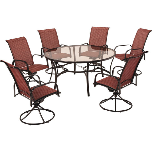 Outdoor Expressions Monaco 7-Piece Dining Set