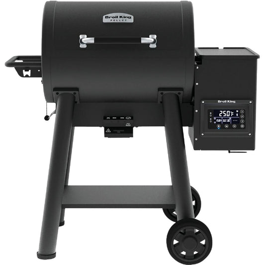 Broil King Baron Pellet 400 Black 635 Sq. In. Grill