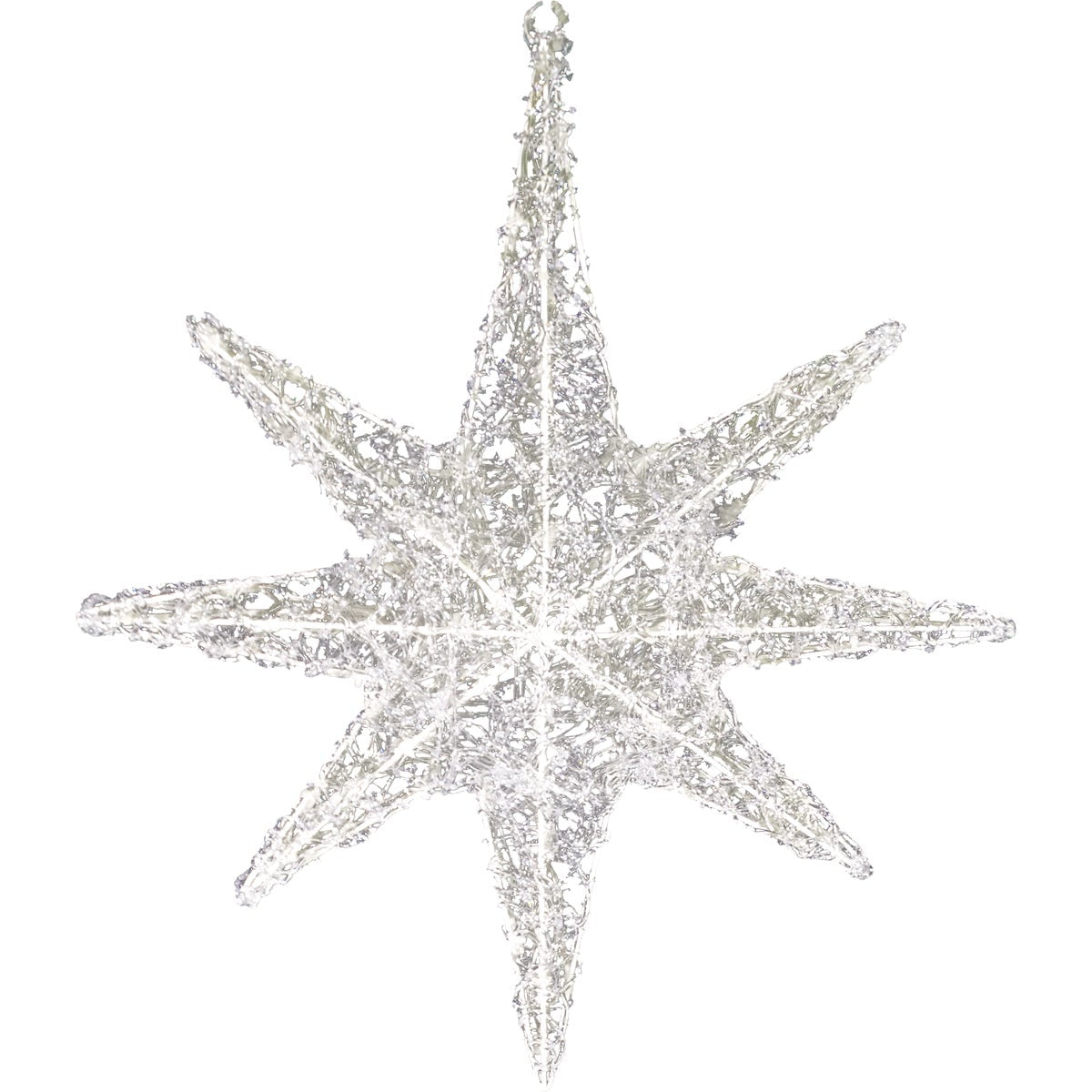 Alpine 24 In. Cool White LED 3D Christmas Star Lighted Decoration