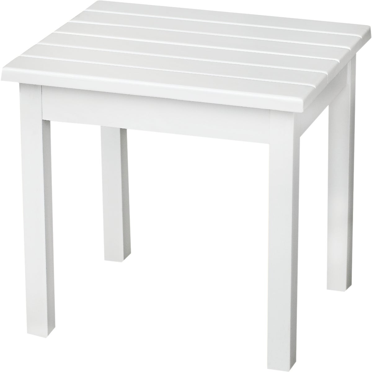 Hinkle Chair Company Cumberland Rectangle White Wood Side Table