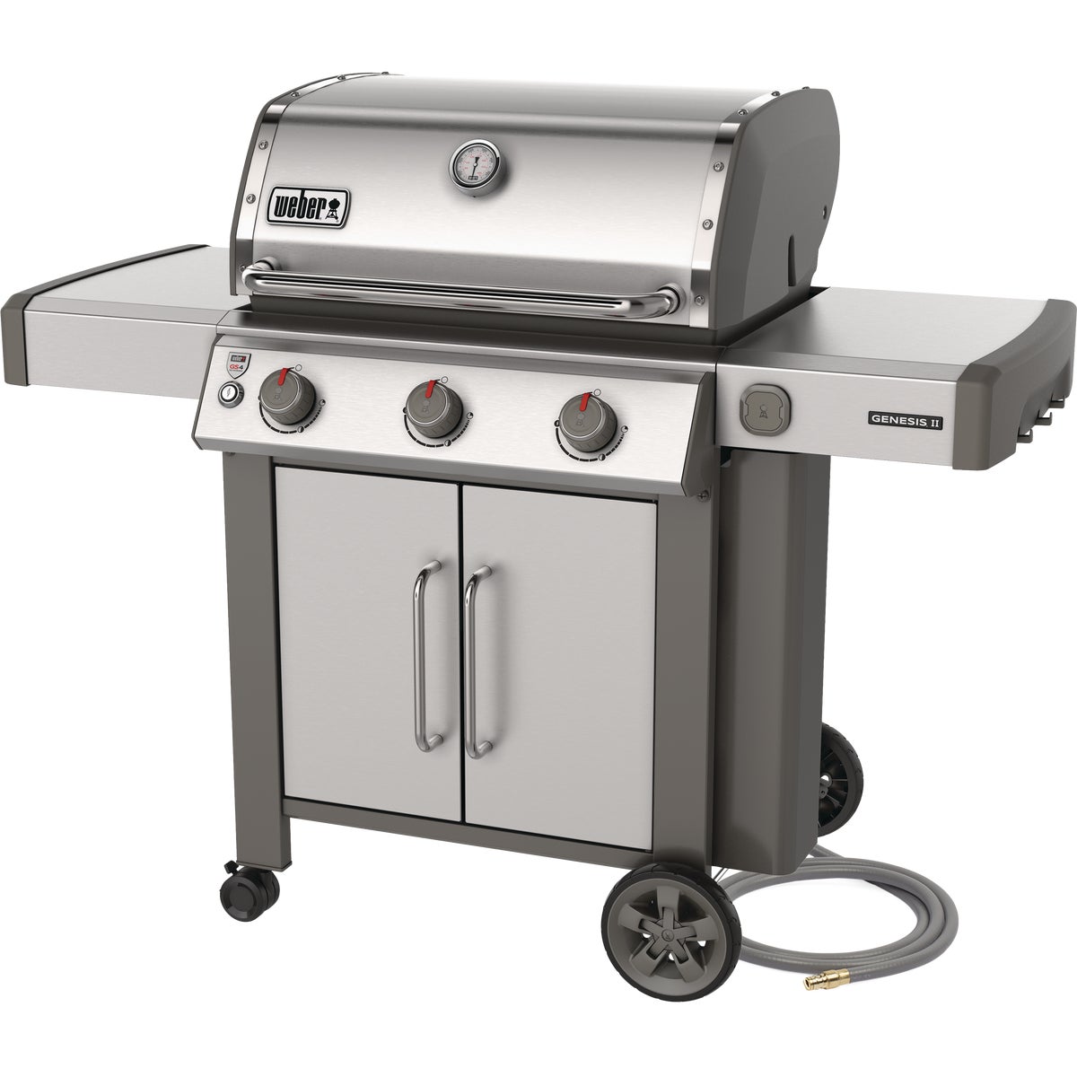 Weber Genesis II S-315 3-Burner Stainless Steel 39,000 BTU Natural Gas Grill