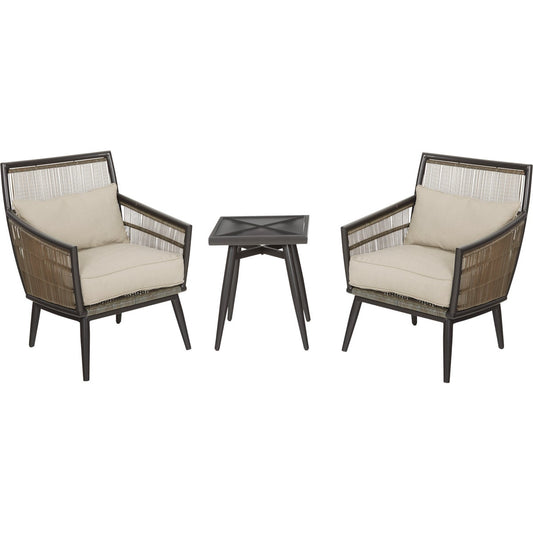 Outdoor Expressions Adams 3-Piece Chat Set