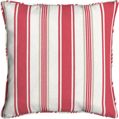 Oceantex 18 In. W. x 5.5 In. H. x 18 In. L. Recycled Polyester Farley Trellis Coral Pillow