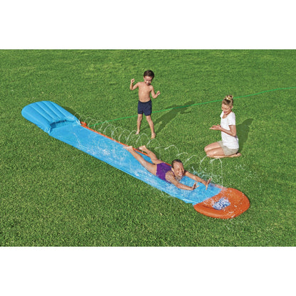 H2OGO! Tsunami Splash Ramp 16 Ft. Single Water Slide
