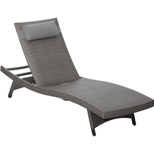 Pacific Casual Park Ridge Aluminum Chaise Lounge