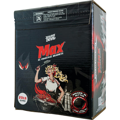 Jealous Devil Max 20 Lb. Hardwood Charcoal Briquets