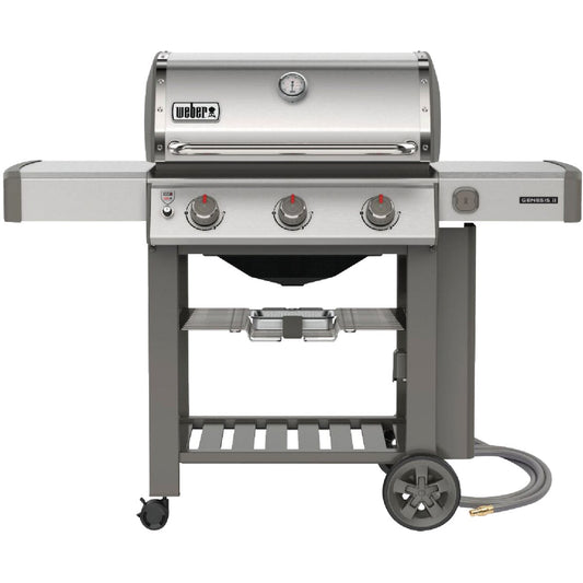 Weber Genesis II S-310 3-Burner Stainless Steel 39,000-BTU Natural Gas Grill