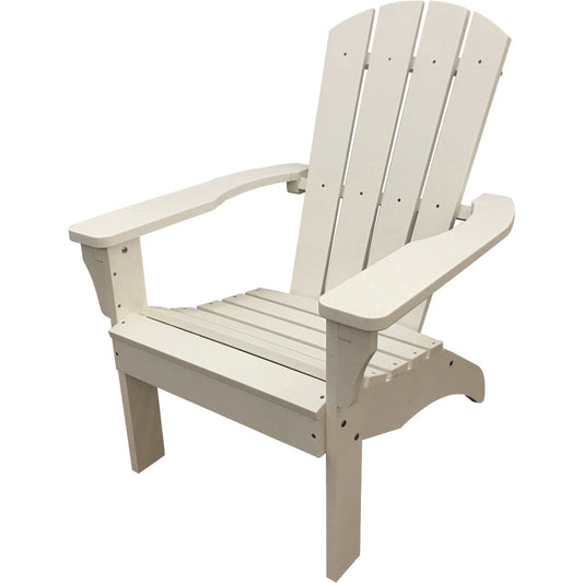 Leigh Country White Poly-Resin All Weather Adirondack Chair