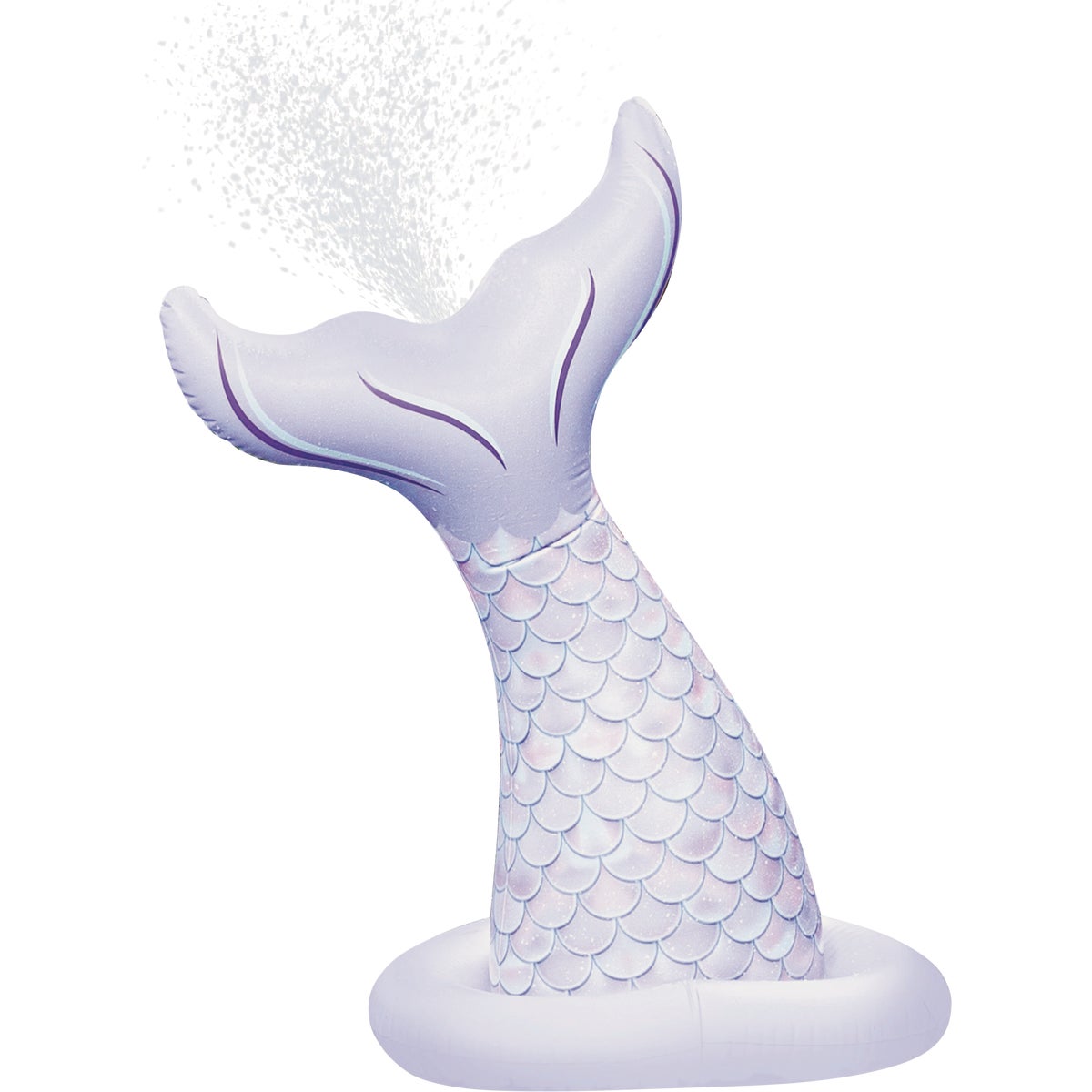 PoolCandy 48 In. x 38 In. x 29 In. Mermaid Tail Sprinkler