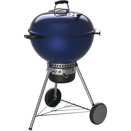 Weber Master-Touch 22 In. Dia. Deep Ocean Blue Charcoal Grill