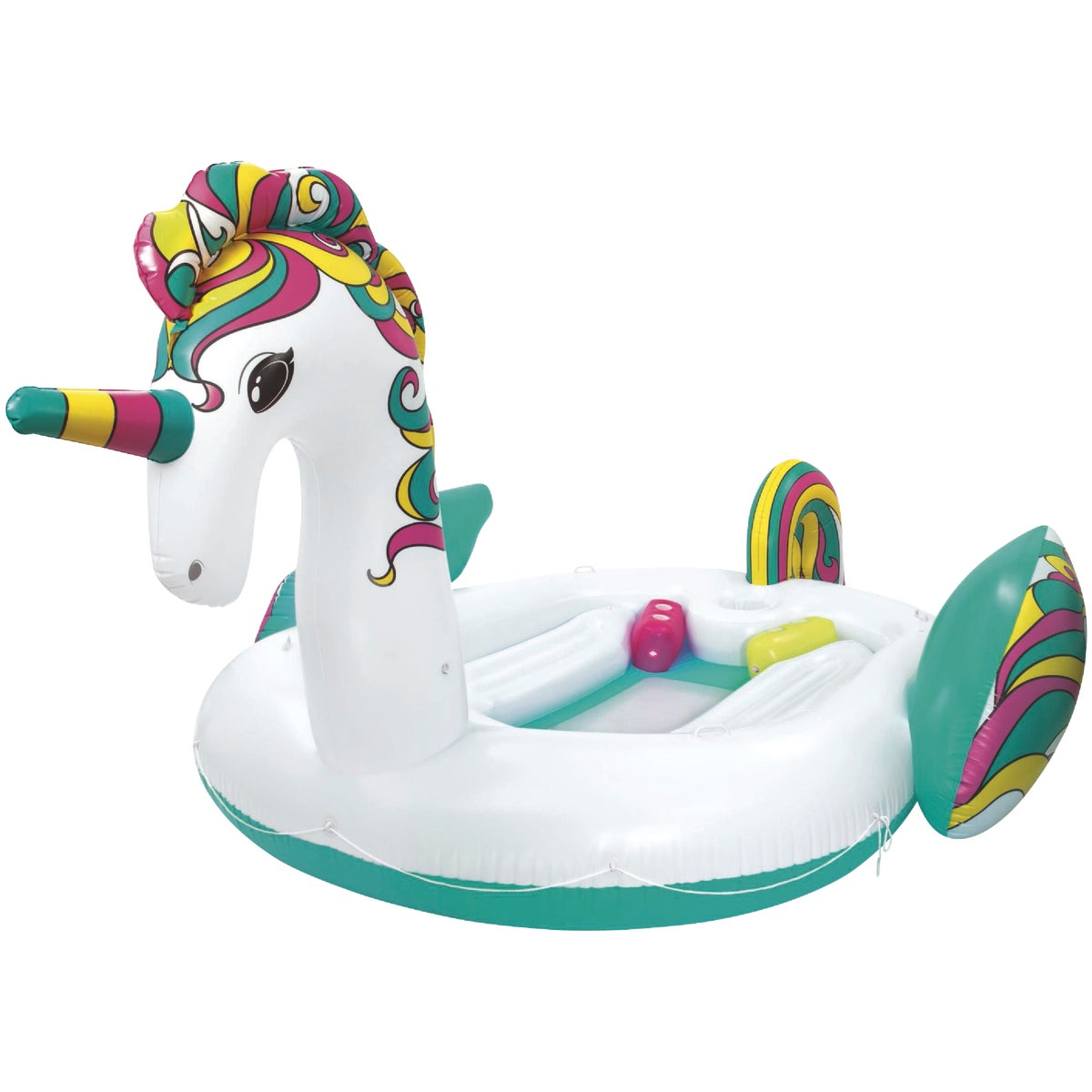 H20GO! Giant Unicorn 6-Person Inflatable Party Island