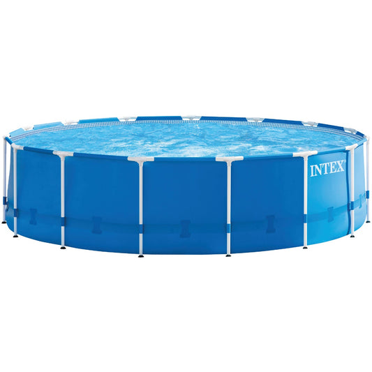 Intex 48 In. D. x 15 Ft. Dia. Metal Frame Pool