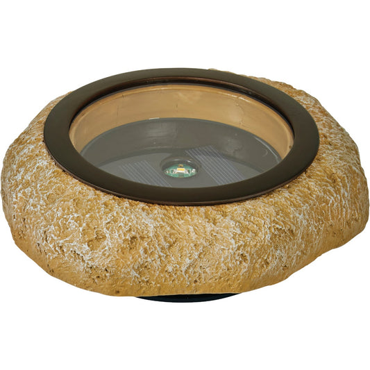 Moonrays Tan Polyresin LED Well Light (2-Pack)