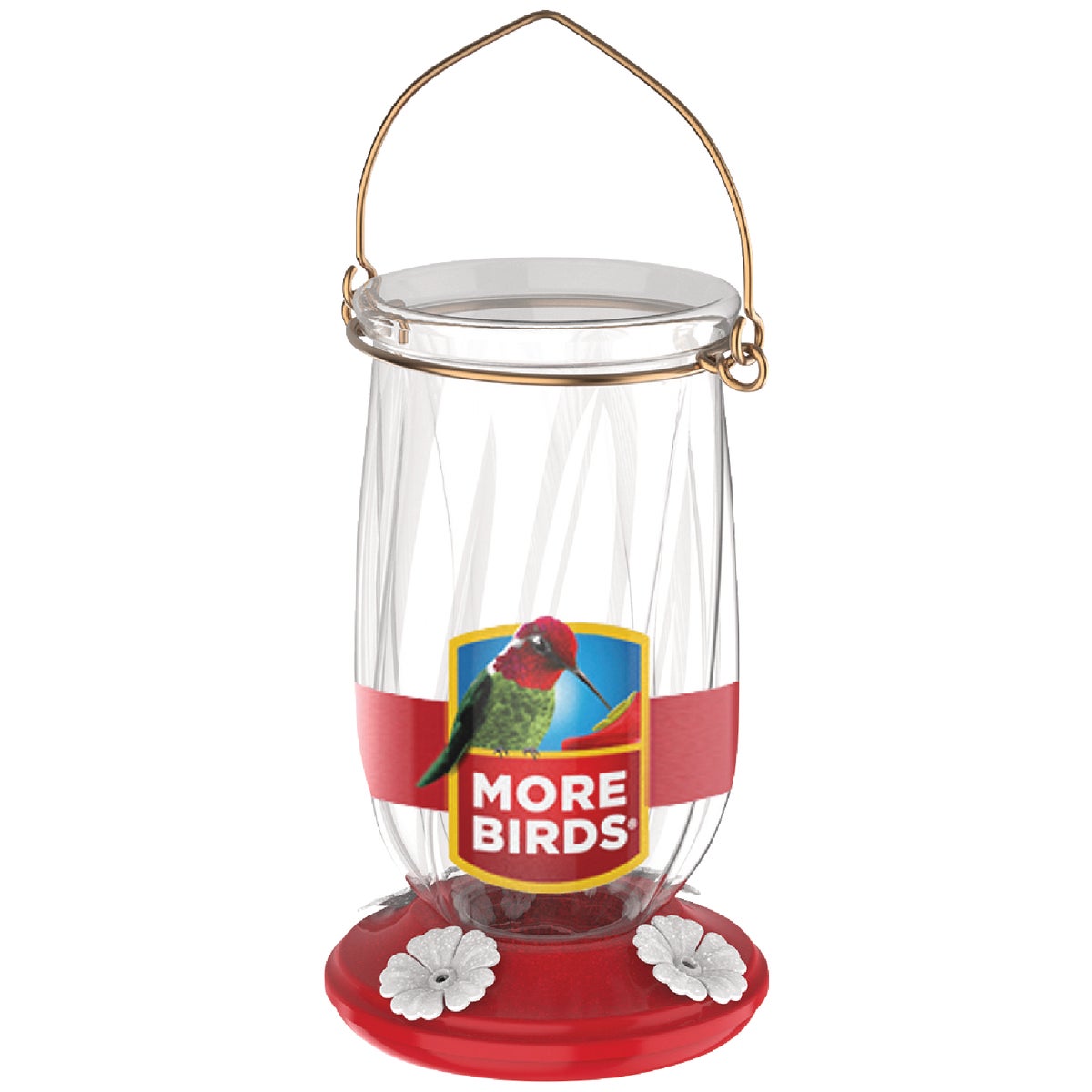 Classic Birds More Birds 22 Oz. Tulip Hummingbird Feeder