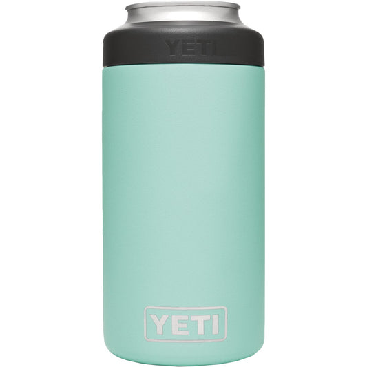 Yeti Rambler Colster Tall 16 Oz. Seafoam Stainless Steel Insulated Drink Holder with Load-And-Lock Gasket