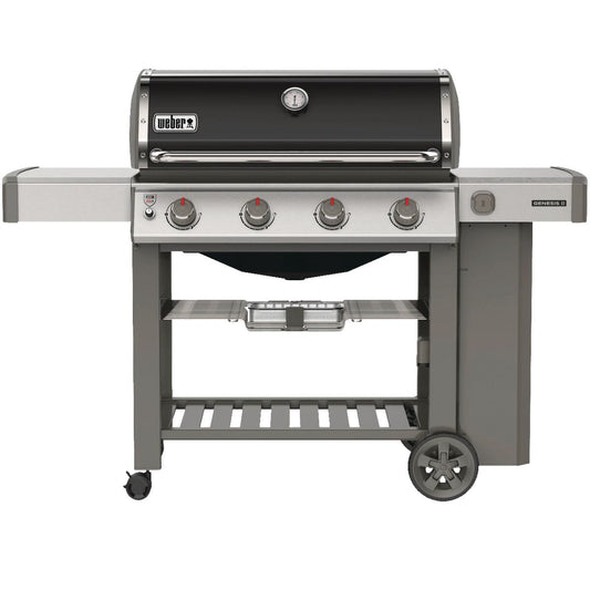 Weber Genesis II E-410 4-Burner Black 48,000-BTU LP Gas Grill