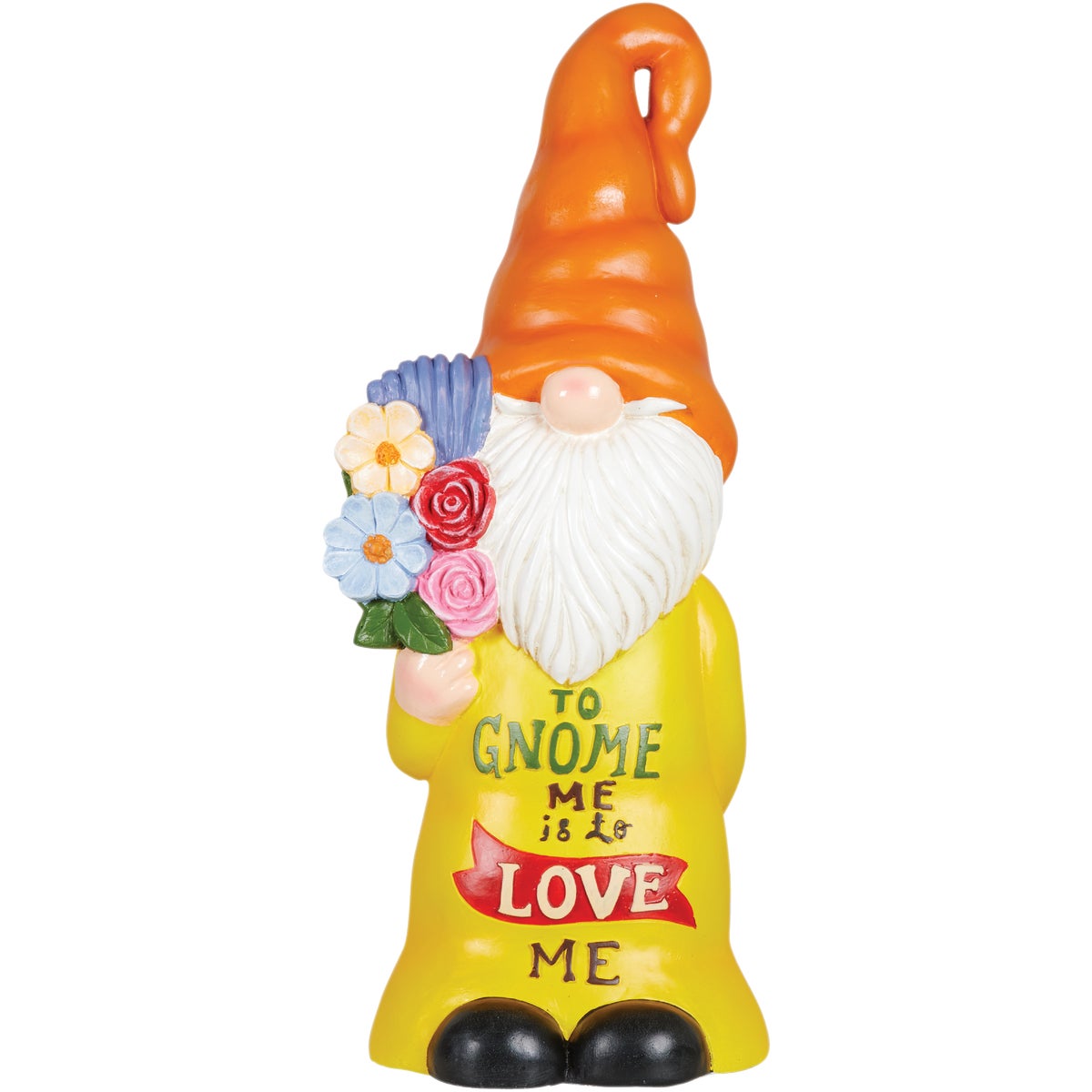 Alpine 24 In. H. MGO Gnome Statue with To Gnome Me Is To Love Me Verse