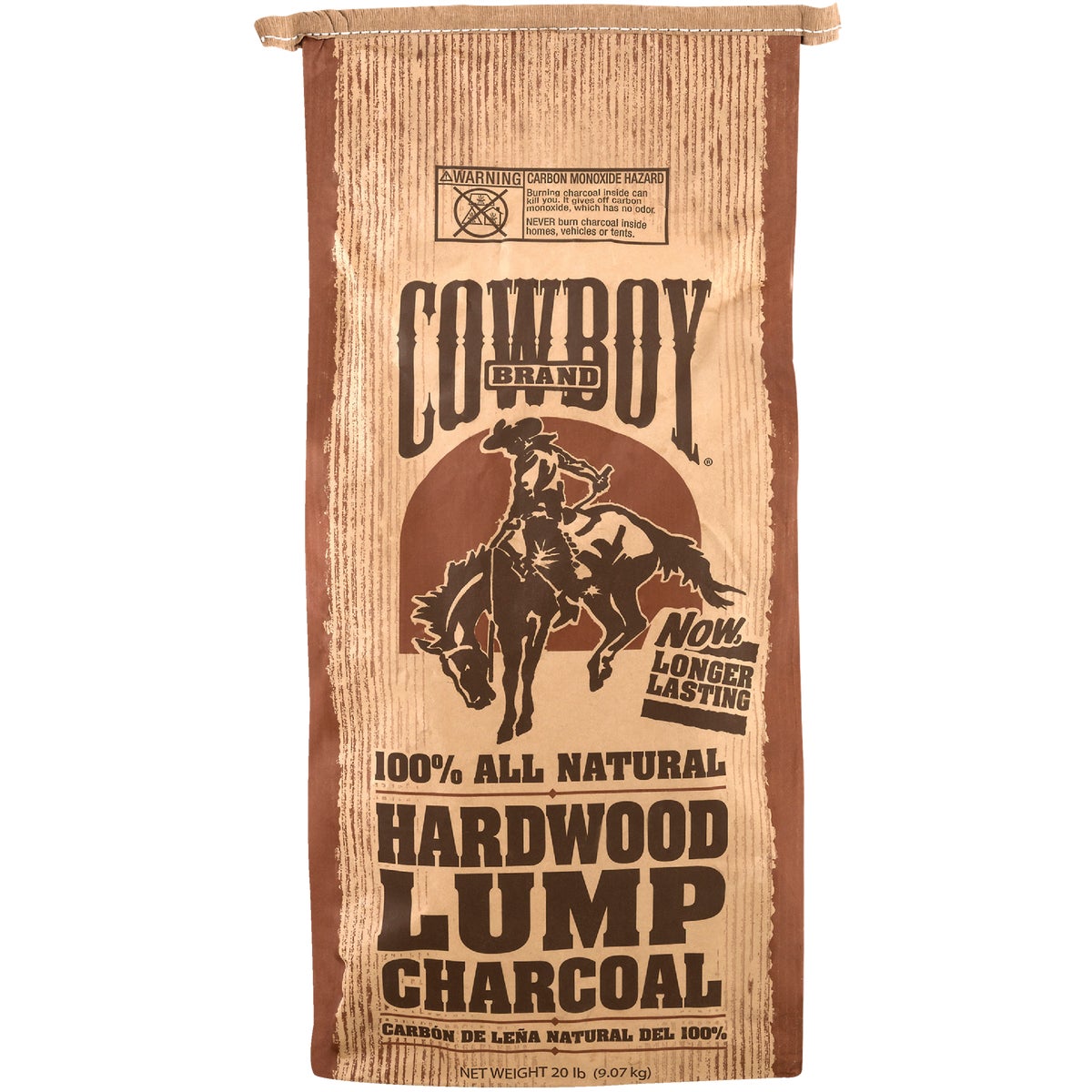 Cowboy 8.8 Lb. Natural Hardwood Lump Charcoal