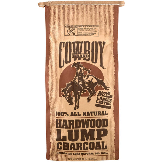 Cowboy 8.8 Lb. Natural Hardwood Lump Charcoal