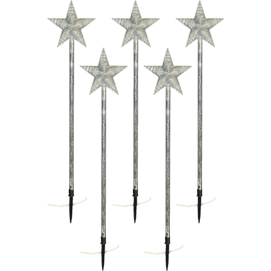 Danson Decor 14 In. Star LED Path Light Set (5 per set)