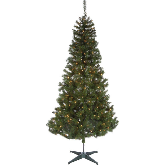 Sterling 7 Ft. Cumberland 300-Bulb Clear Incandescent Prelit Artificial Christmas Tree