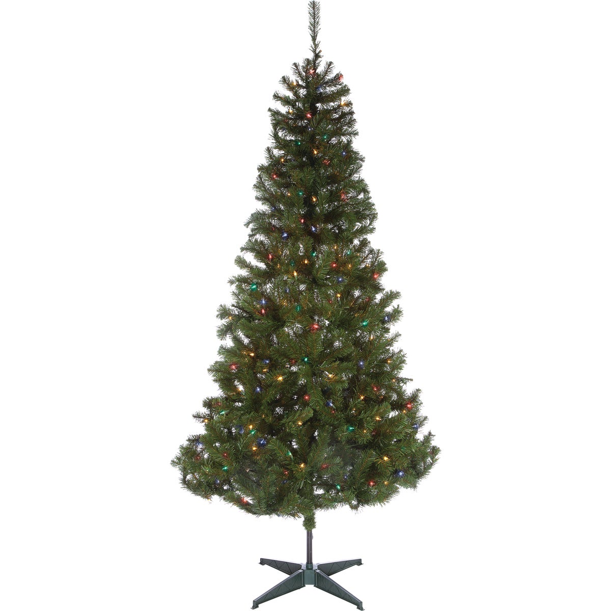 Sterling 7 Ft. Cumberland 300-Bulb Multi Incandescent Prelit Artificial Christmas Tree