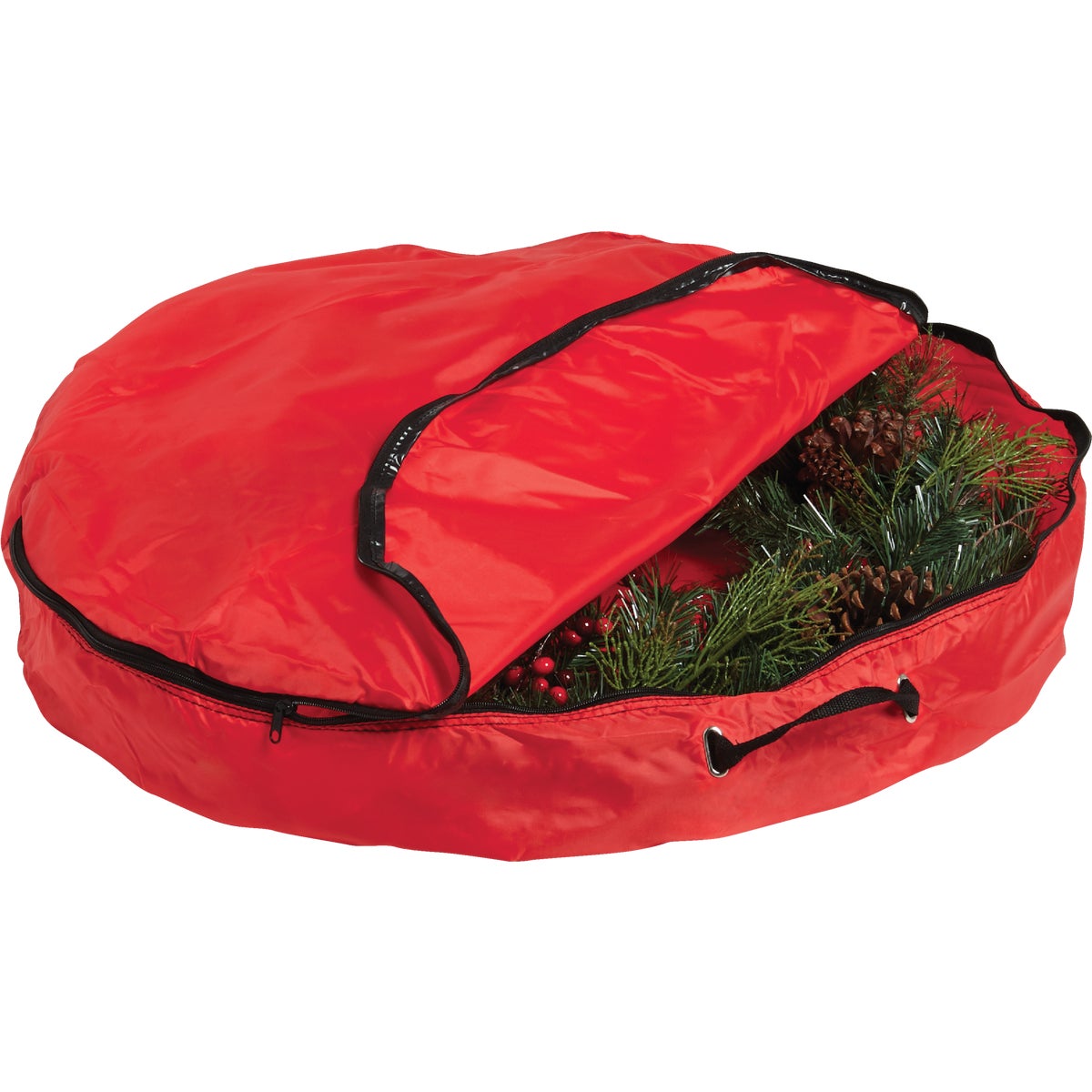 St Nick's Choice 6 In. D x 30 In. Dia Nylon Wreath Storage Bag