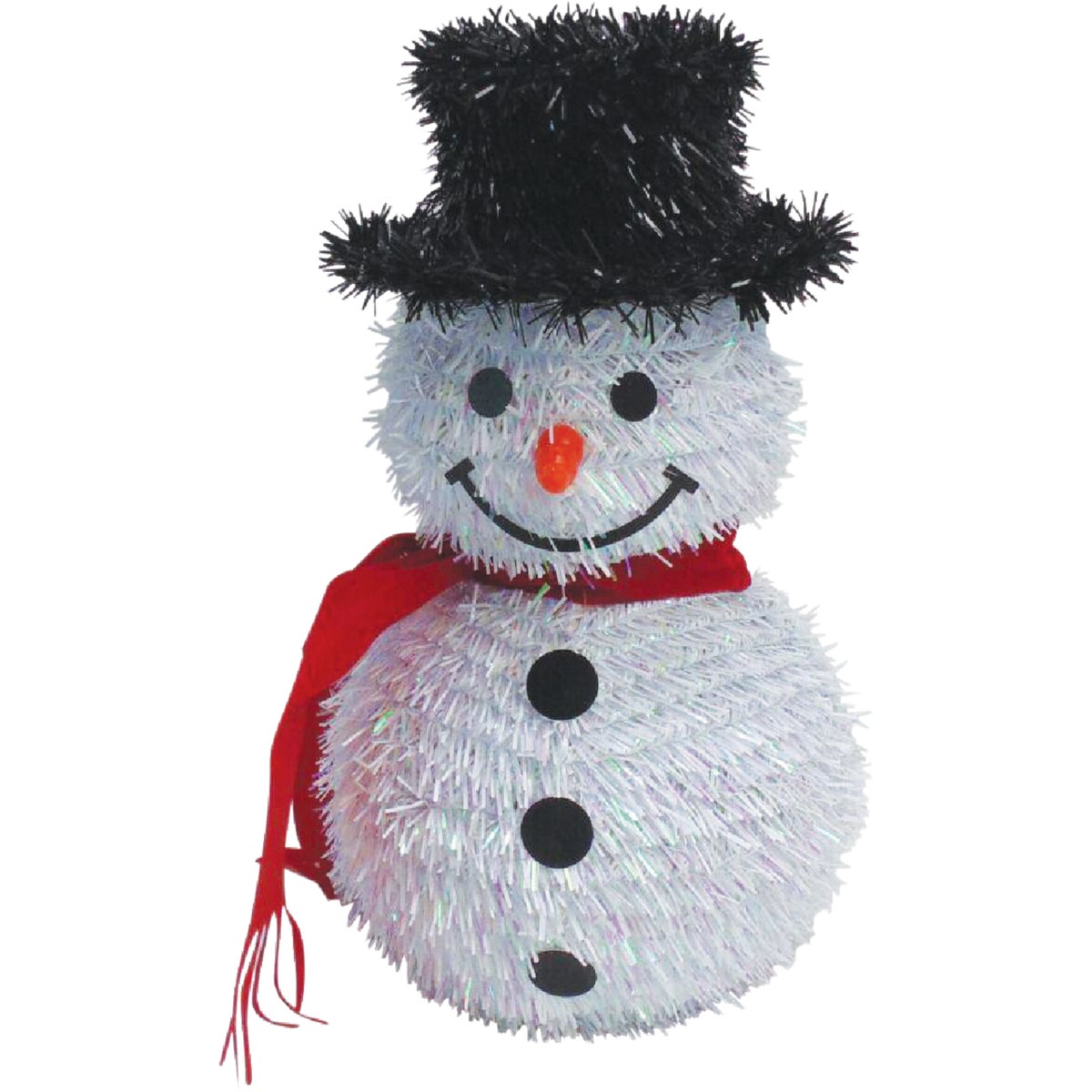 Youngcraft 11 In. Tinsel Snowman Holiday Decoration