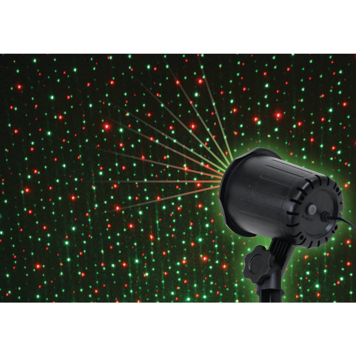 Prime Wire & Cable LED 5W Holiday Landscape Laser Light Projector