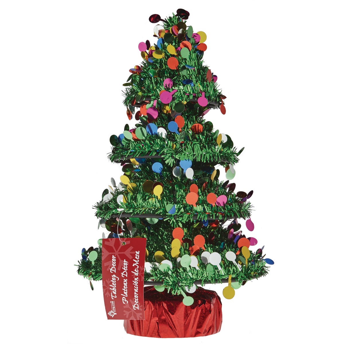 Youngcraft 14 In. Green 3-Dimensional Christmas Tree