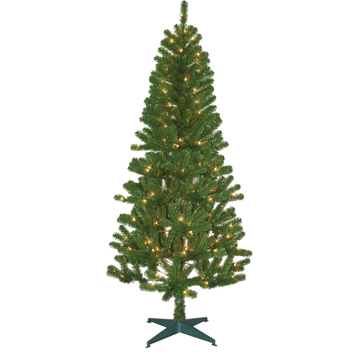 General Foam 6 Ft. Morrison Pine 150-Bulb Clear Incandescent Prelit Artificial Christmas Tree