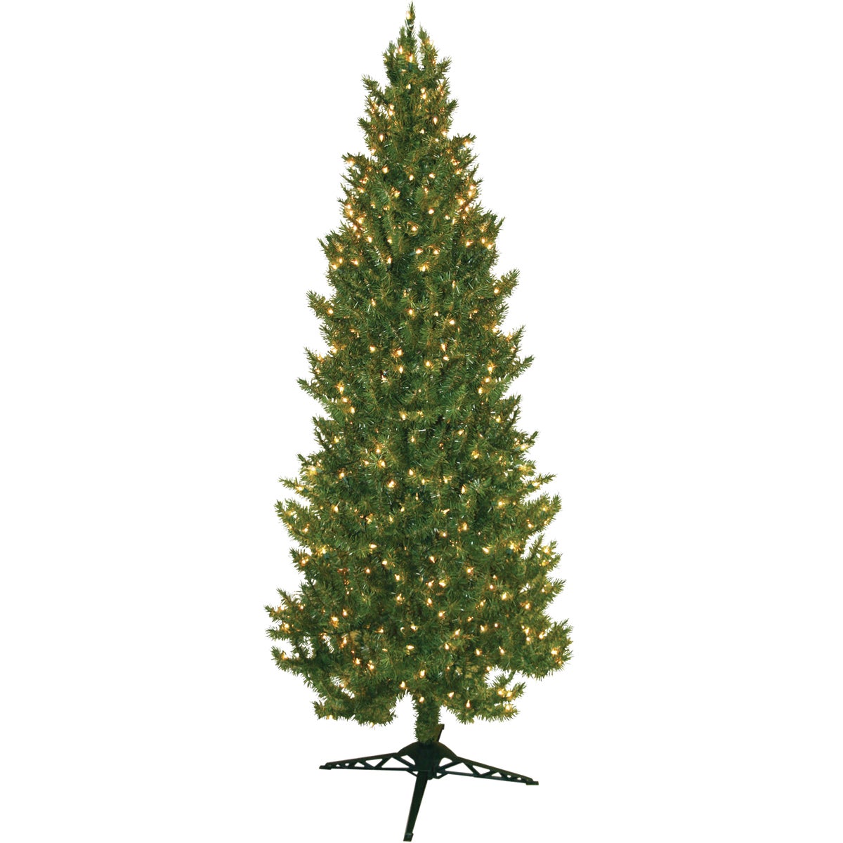 Home For The Holidays 7 Ft. Spruce 450-Bulb Clear Incandescent Prelit Artificial Christmas Tree