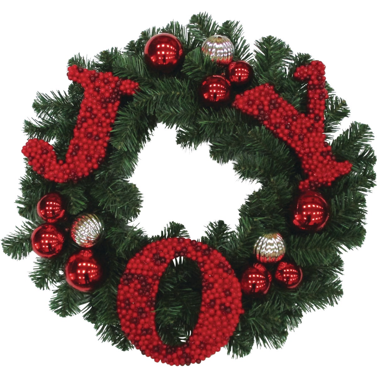 Gerson 24 In. Joy Artificial Wreath