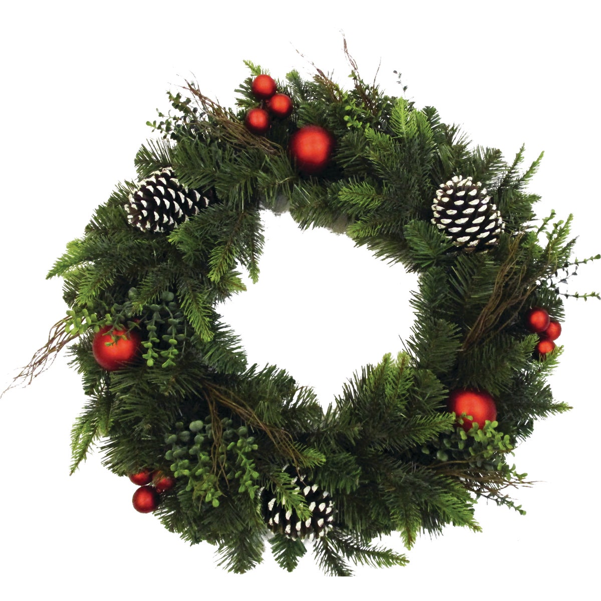 Sterling 24 In. Mixed Pine Artificial Wreath