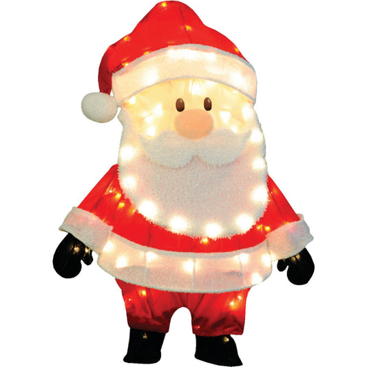 Product Works 32 In. Incandescent 2D Santa Holiday Figure