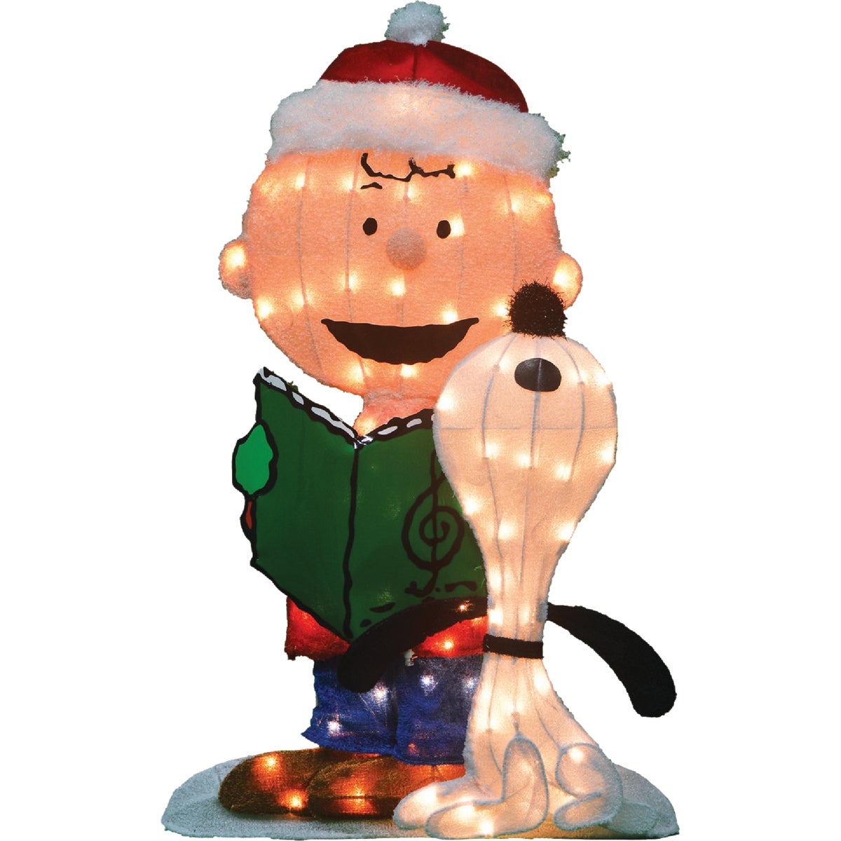 Product Works 32 In. Incandescent Caroling Peanuts Holiday Figure